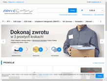 Tablet Screenshot of directpc.pl